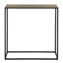 Metallic sidetable antiek brons - Giani Iron
