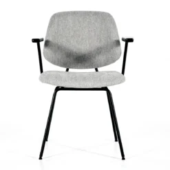 Moderne eetkamerstoel met arm - Eleonora Lynn
