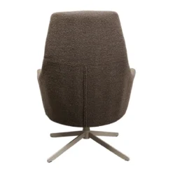 Moderne fauteuil draaibaar taupe - Kare Design Mimi