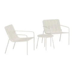 Moderne loungeset met strepen - Lavis Minos