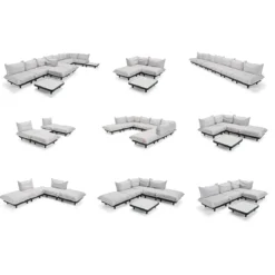 Modulaire fauteuil voor buiten - Fatboy Paletti Seat