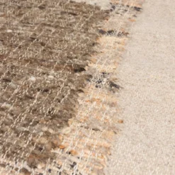 Natuurlijk vloerkleed beige - Dutchbone Briton