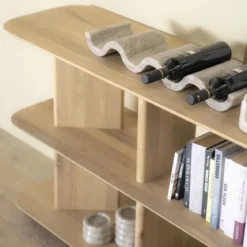 Open dressoir eikenhout - Eleonora Ty