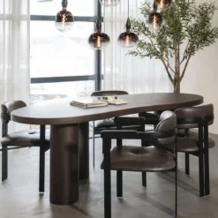 Organische eettafel hout - Eleonora Bobbie