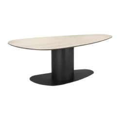 Organische eettafel travertine - Richmond Interiors Ritz