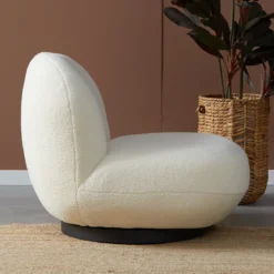 Organische fauteuil kiezel - Bodio Maan