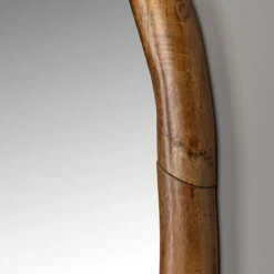 Organische spiegel hout - Dutchbone Ashley Walnut