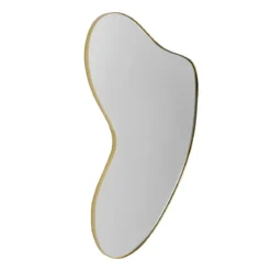 Organische spiegel messing - Kare Design Dali Brass