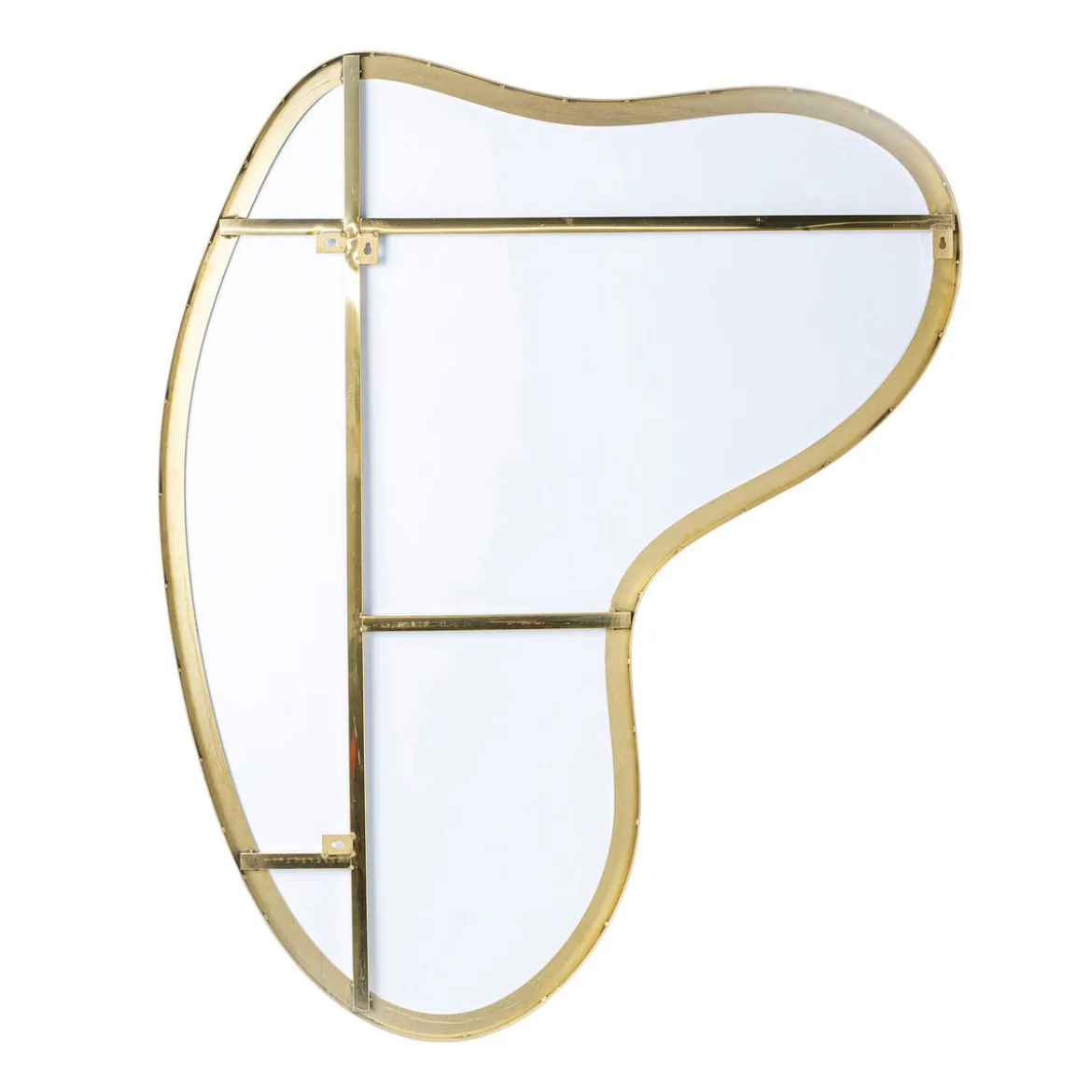 Organische spiegel messing - Kare Design Dali Brass