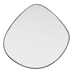 Organische spiegel zwart 90x93 - Kare Design Goteborg