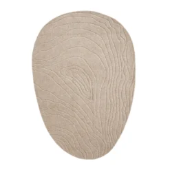 Organisch vloerkleed - By-Boo Pebble