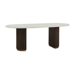 Ovale eettafel marmer - Richmond Interiors Mayfield