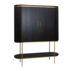 Ovale kast met messing - Tower Living Rivello