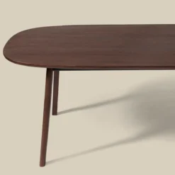 Ovalen mango houten eettafel - Bodio Porto