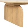 Ovale salontafel travertin - Eleonora Lova