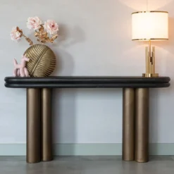 Ovale sidetable messing - Richmond Interiors Macaron
