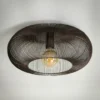 Plafondlamp staaldraad - Santa Disk Wire