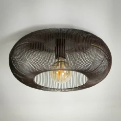 Plafondlamp staaldraad - Santa Disk Wire