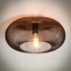 Plafondlamp staaldraad - Santa Disk Wire