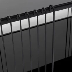 Rechthoekige salontafel met glasplaat - Kare Design Wire Double