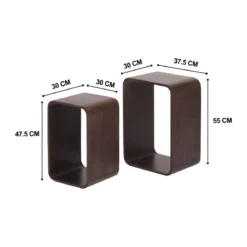 Retro bijzettafel set - Bodio Keni