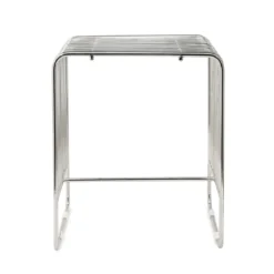 Retro bijzettafel zilver - By-Boo WireWorks