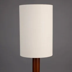 Retro design vloerlamp walnoot - Dutchbone Jones