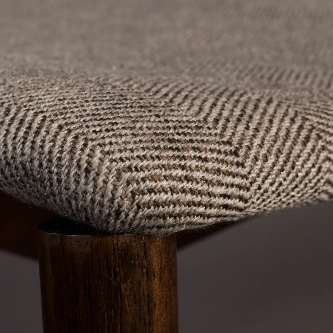 Retro eetkamerstoel hout - Dutchbone Torrance