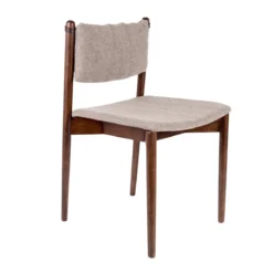 Retro eetkamerstoel hout - Dutchbone Torrance