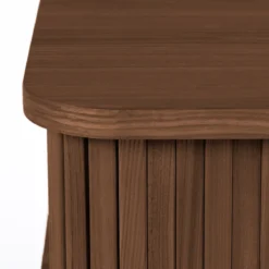 Retro nachtkastje walnoot - Zuiver Barbier Walnut