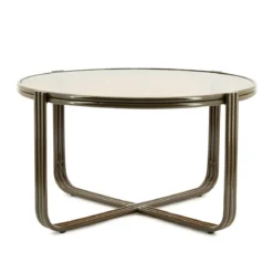 Retro salontafel glas - By-Boo Groovy