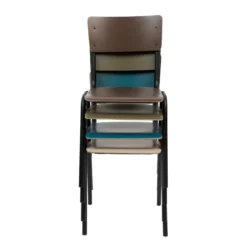 Retro stoel mat - Zuiver Back to School Matte