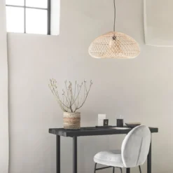 Rieten hanglamp naturel - Must Living Cala Salada