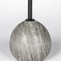 Ronde bijzettafel grijs marmer - Zuiver Cocktail