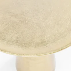 Ronde bijzettafel messing - Kare Design Plateau Uno