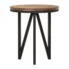 Ronde bijzettafel teakhout - DTP Home Odeon