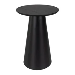 Ronde bijzettafel zwart eiken - Richmond Interiors Jazz