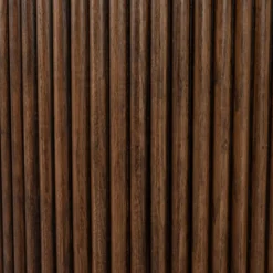Ronde eettafel travertin walnoot - Dutchbone Arda