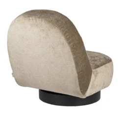 Ronde fauteuil draaibaar - Zuiver Eden