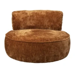 Ronde lounge fauteuil - Dutchbone Tilbury