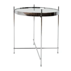 Ronde metalen bijzettafel - Zuiver Cupid