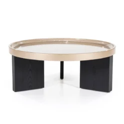 Ronde salontafel geglazuurd - Eleonora Mayson