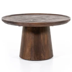 Ronde salontafel mangohout - Eleonora Ron