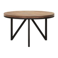 Ronde salontafel teakhout - DTP Home Odeon