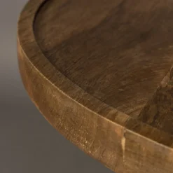 Ronde salontafel walnoot - Dutchbone Cath Walnut