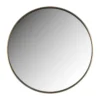 Ronde spiegel aluminium goud - Richmond Interiors Mammom