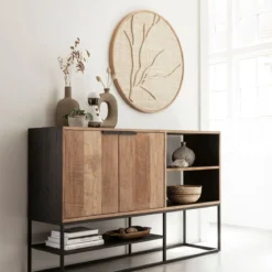 Rond wandpaneel jute beige - Must Living Jungle