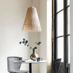 Rustieke hanglamp naturel - Must Living Sanur