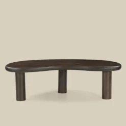 Salontafel hout organische vorm - Bodio Nala