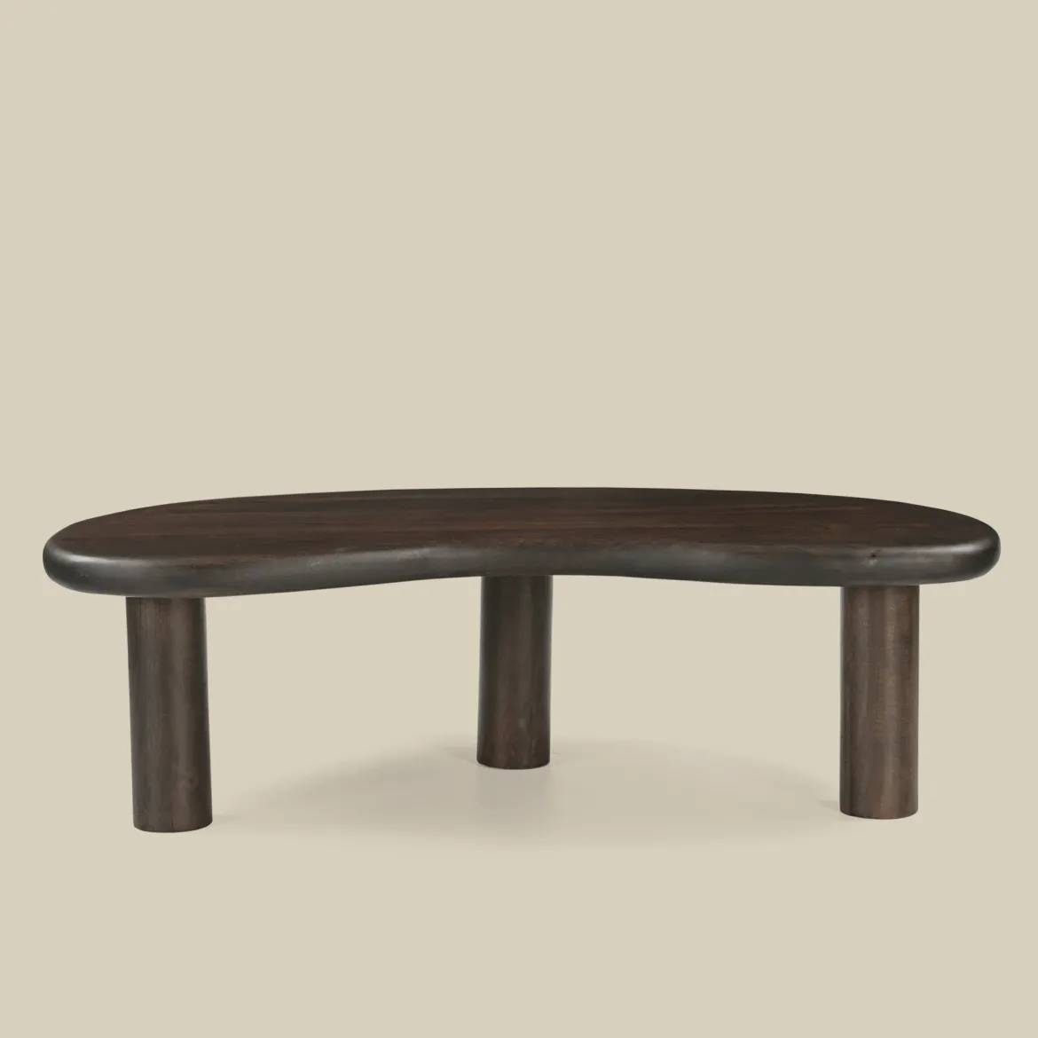 Salontafel hout organische vorm - Bodio Nala